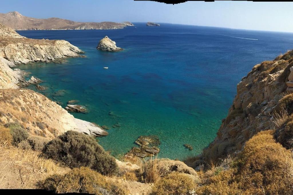 Snake House 180 Sea View - Serifians Residences Vagia (Serifos) Luaran gambar