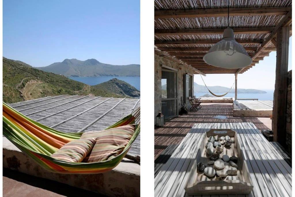Snake House 180 Sea View - Serifians Residences Vagia (Serifos) Luaran gambar