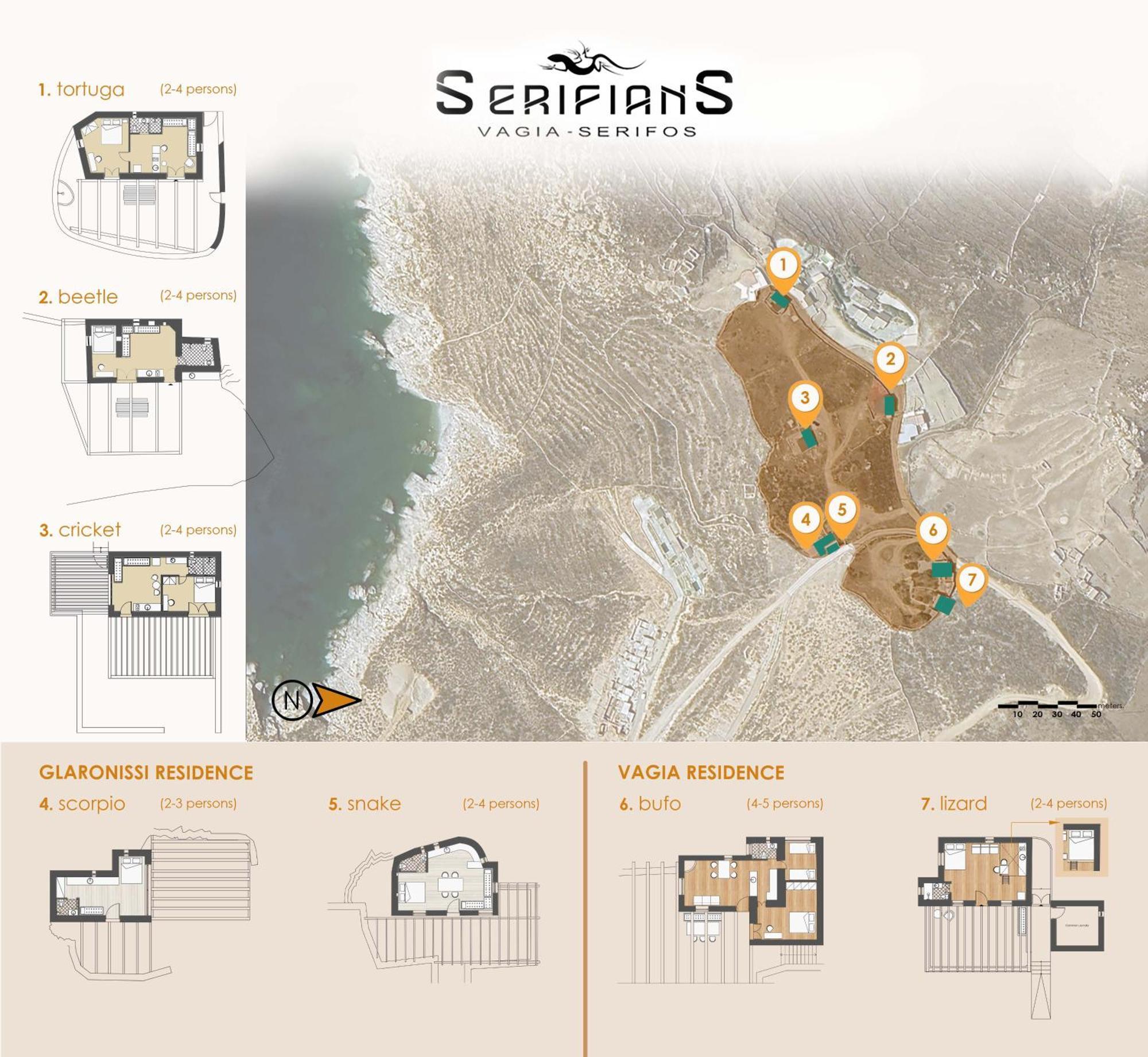Snake House 180 Sea View - Serifians Residences Vagia (Serifos) Luaran gambar