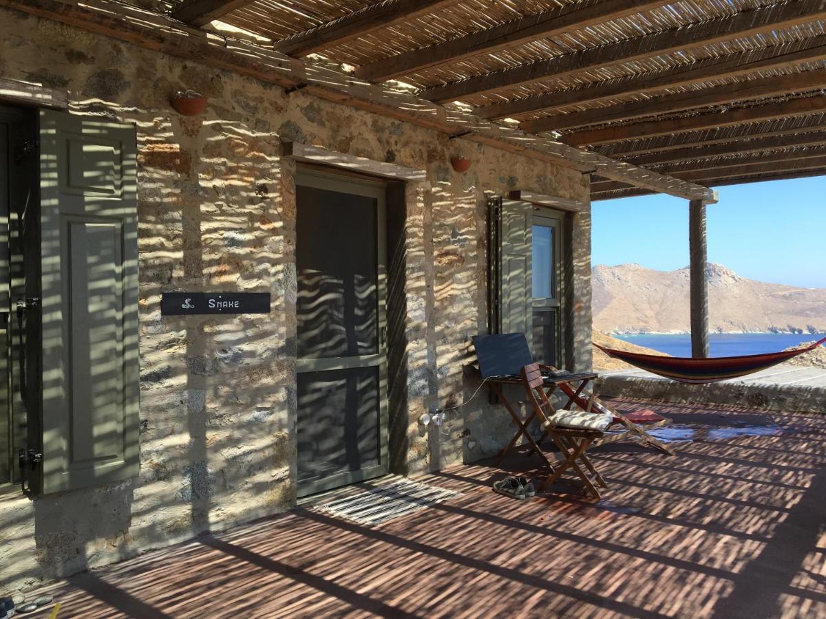 Snake House 180 Sea View - Serifians Residences Vagia (Serifos) Luaran gambar